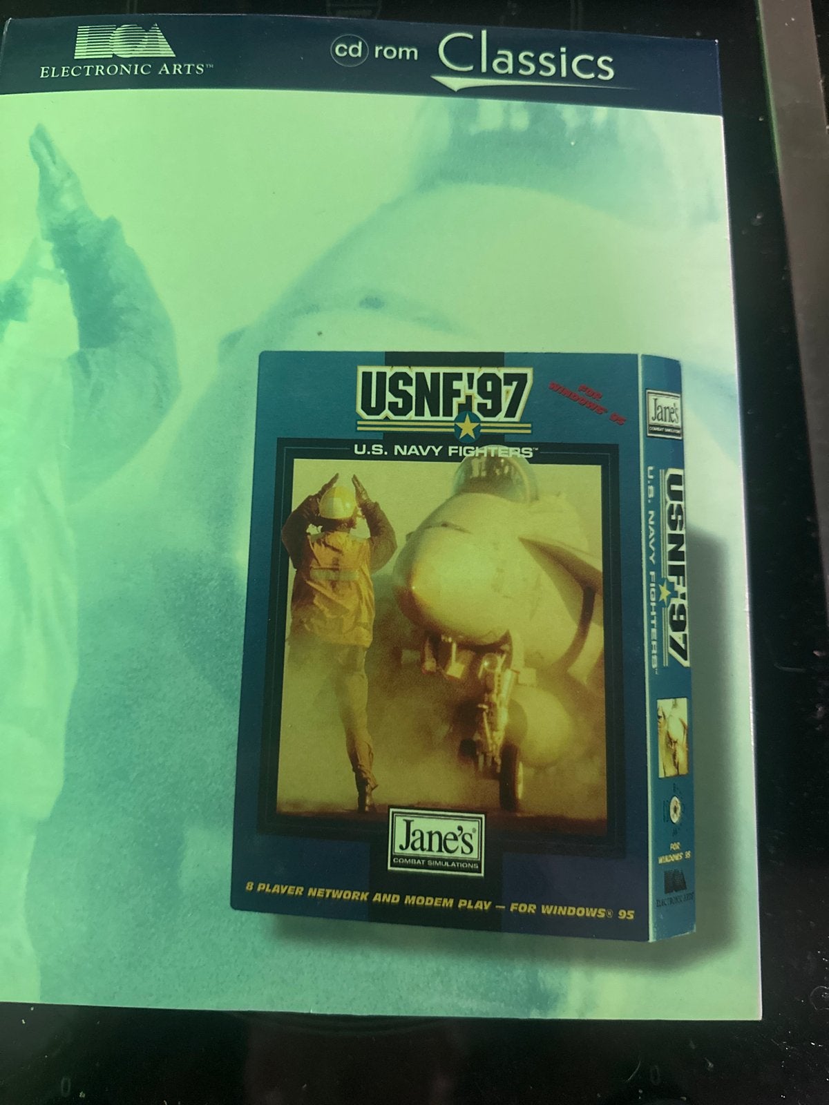 USNF '97 U.S. Navy Fighters PC CD-ROM - Jane's Combat Sims, 1 speler, Eén computer, Ophalen of Verzenden, Zo goed als nieuw