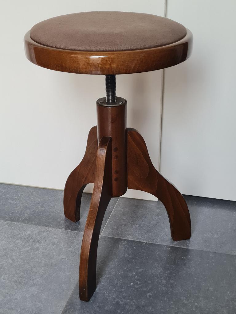 prachtige pianokruk, kruk verstelbaar van 47 tot 61 cm, Ophalen of Verzenden, Huis en Inrichting