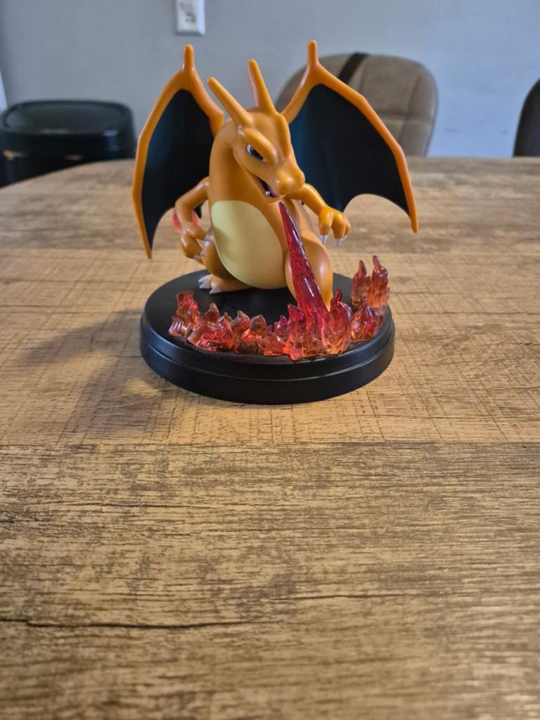 Charizard Pokémon Figuur met Vlammen, Ophalen of Verzenden, Nieuw