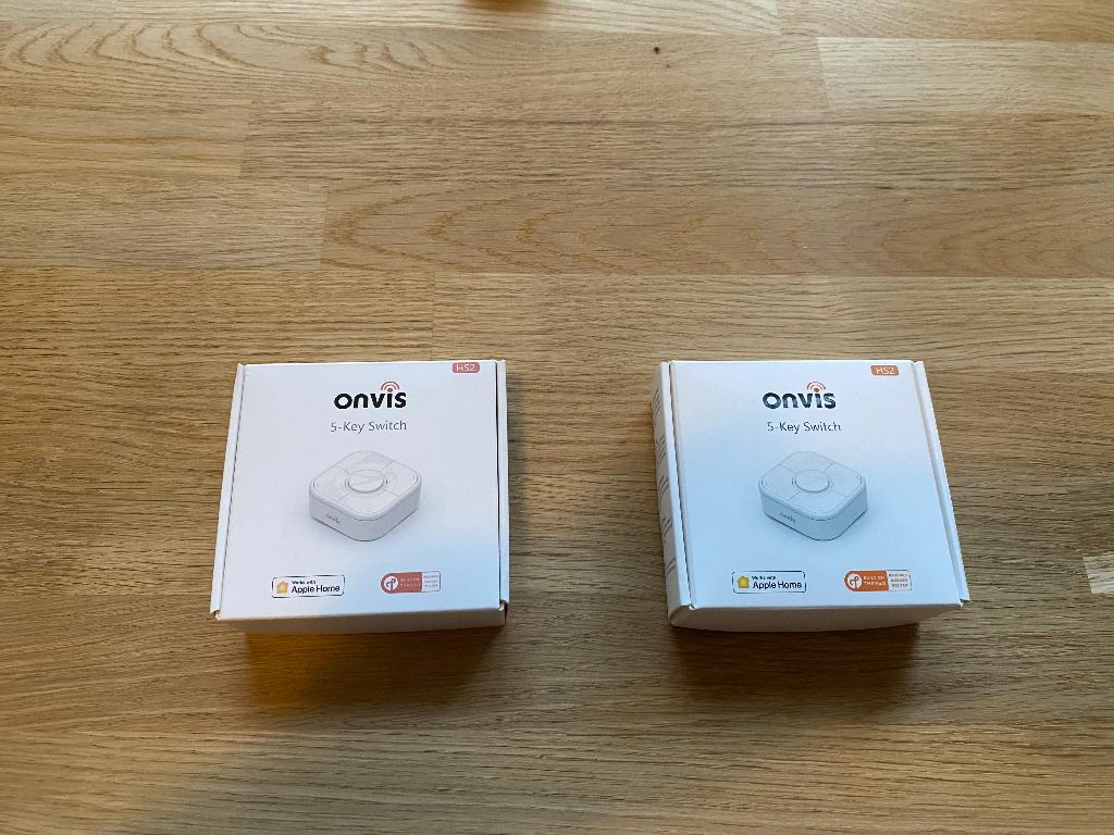 Onvis 5-Key Switch HS2 (Thread, HomeKit), Hobby en Vrije tijd, Elektronica-componenten, Ophalen of Verzenden, Zo goed als nieuw