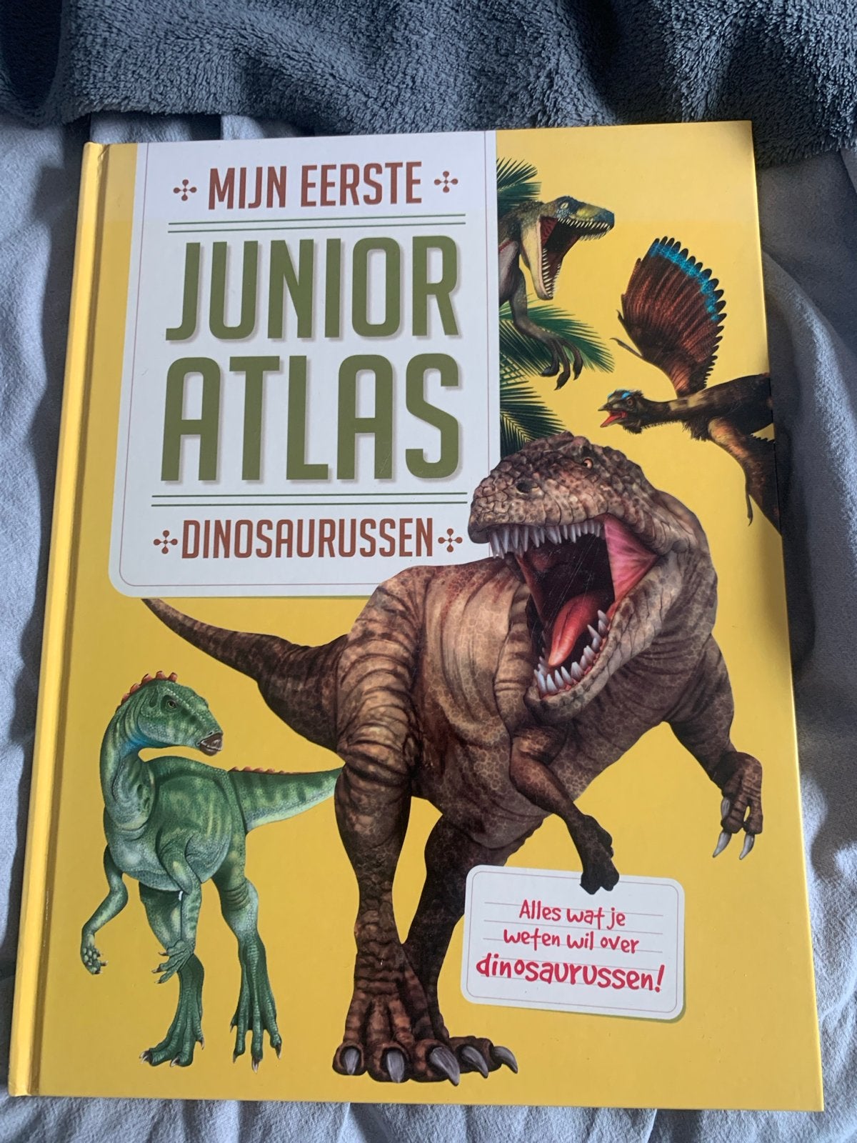 Mijn Eerste Junior Atlas Dinosaurus Boek, Ophalen of Verzenden, Zo goed als nieuw, Non-fictie