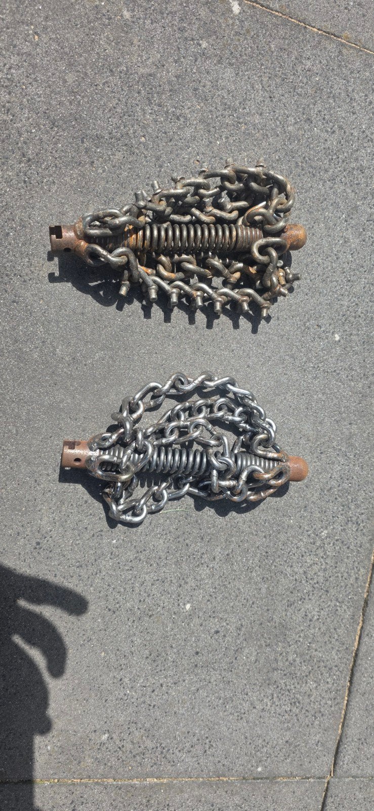2x Rioolreinigingsketting, Ophalen of Verzenden, Gebruikt