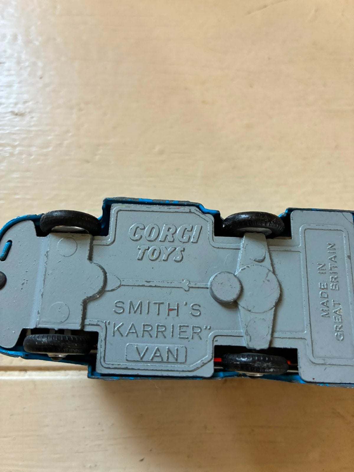 Vintage Corgi Toys Smith's Karrier "Snack Bar" busje, Verzenden, Gebruikt