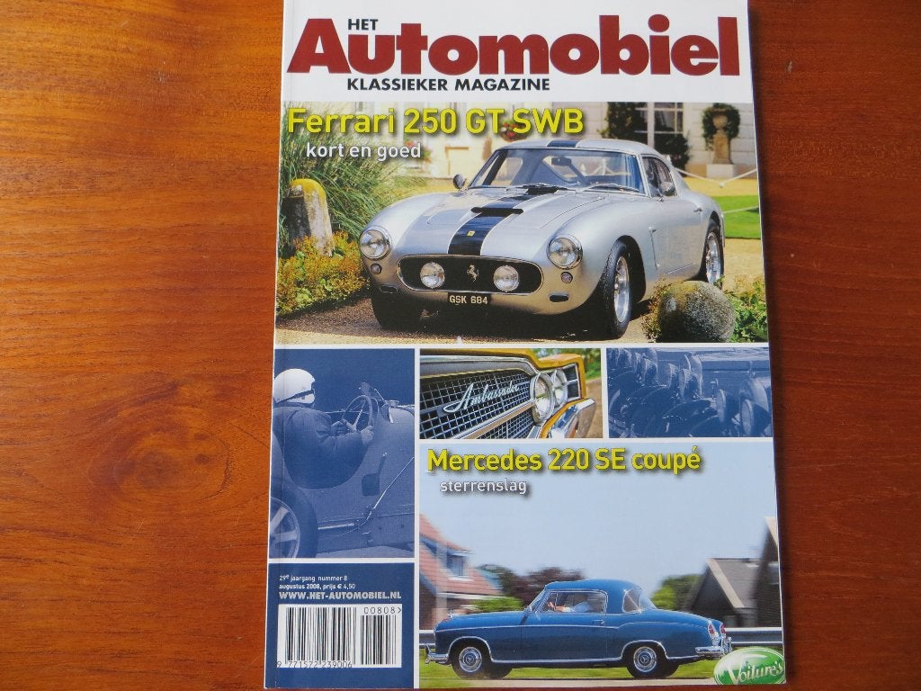 Het Automobiel nr. 8 2008, Ophalen of Verzenden, Nieuw, Mercedes