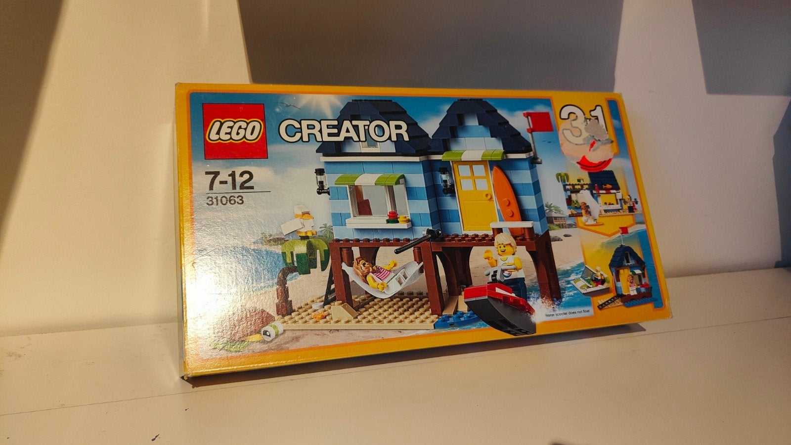 Lego Creator 31063 Strandhuisje 3-in-1 set, Compleet, Lego, Ophalen of Verzenden, Zo goed als nieuw