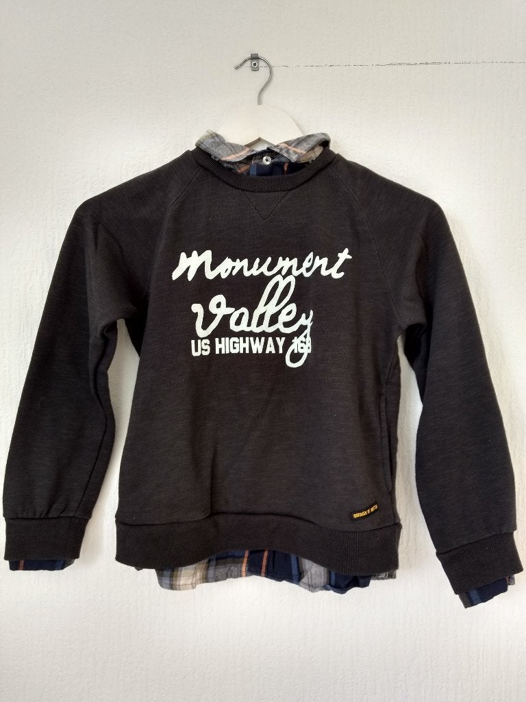 Zara donkergrijze sweater maat 140, Kinderen en Baby's, Kinderkleding | Maat 140, Verzenden, Trui of Vest, Nieuw, Zara