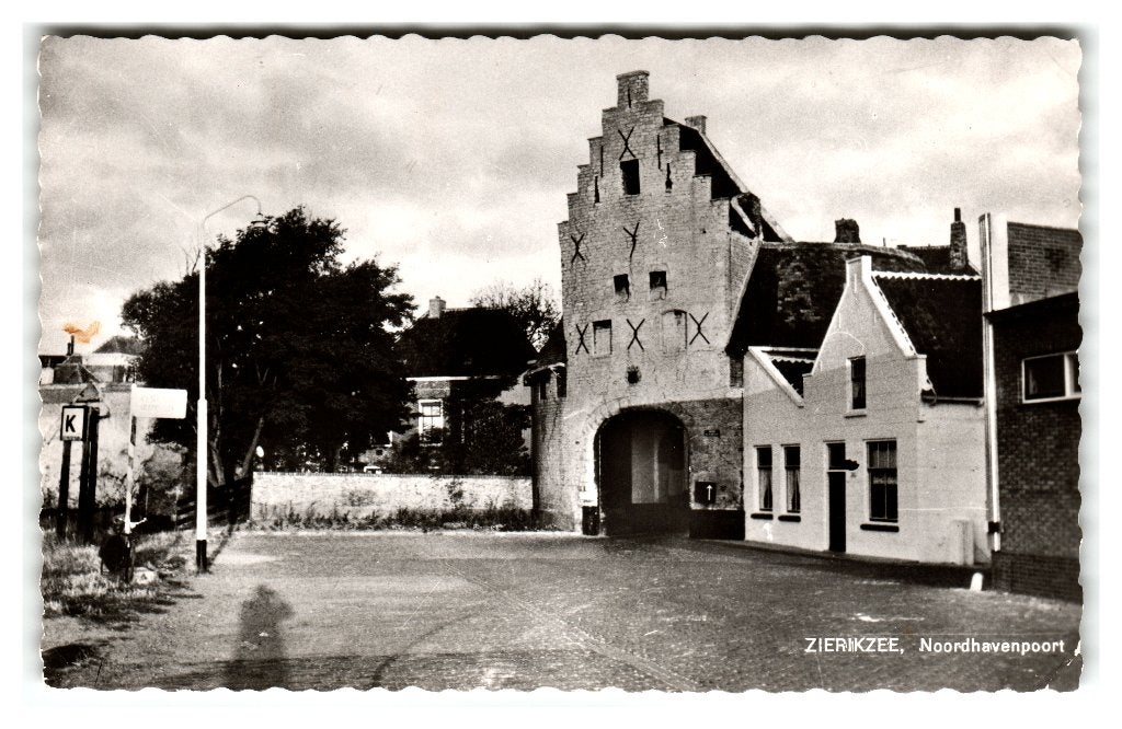 Zierikzee, Noordhavenpoort, Verzenden, 1960 tot 1980, Gelopen, Zeeland