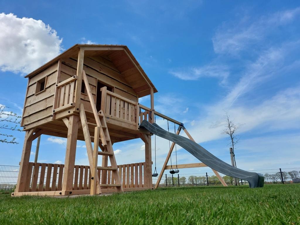BOOMHUT HERENHUIS speeltoren speelhuis klimtoren, Ophalen, Nieuw, Schommel, Aanbouwonderdeel