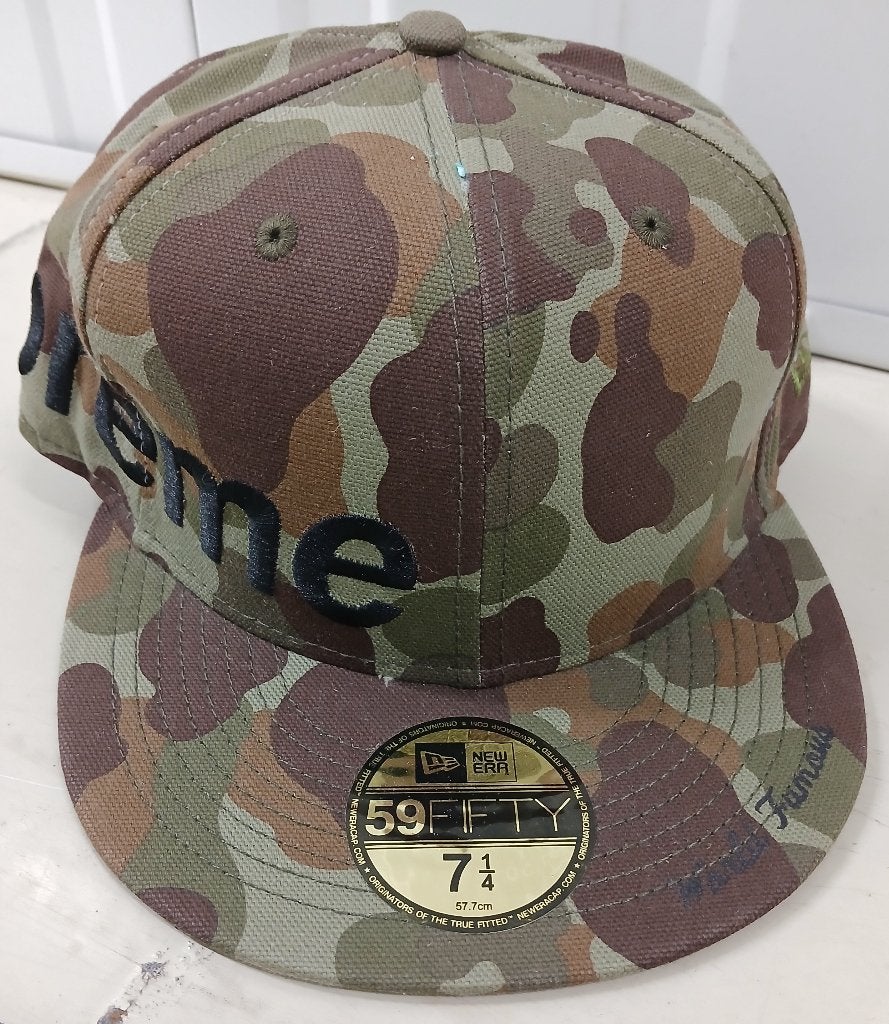Nieuwe Supreme pet - Camouflage, Kleding | Heren, Hoeden en Petten, Nieuw, Ophalen of Verzenden, Supreme, Pet