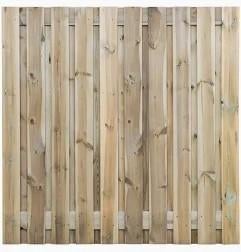 Grenen 21 planks schuttingscherm 180x180, Tuin en Terras, Schuttingen, Nieuw, Hout, 1 tot 2 meter, Minder dan 3 meter, Ophalen