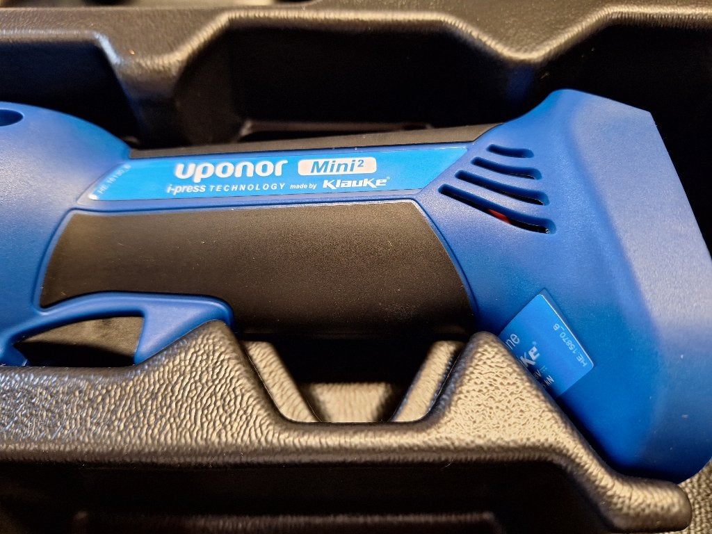 Uponor Mini 2 Accu perstang persmachine persapparaat NIEUW!, ., Nieuw, Ophalen of Verzenden, .
