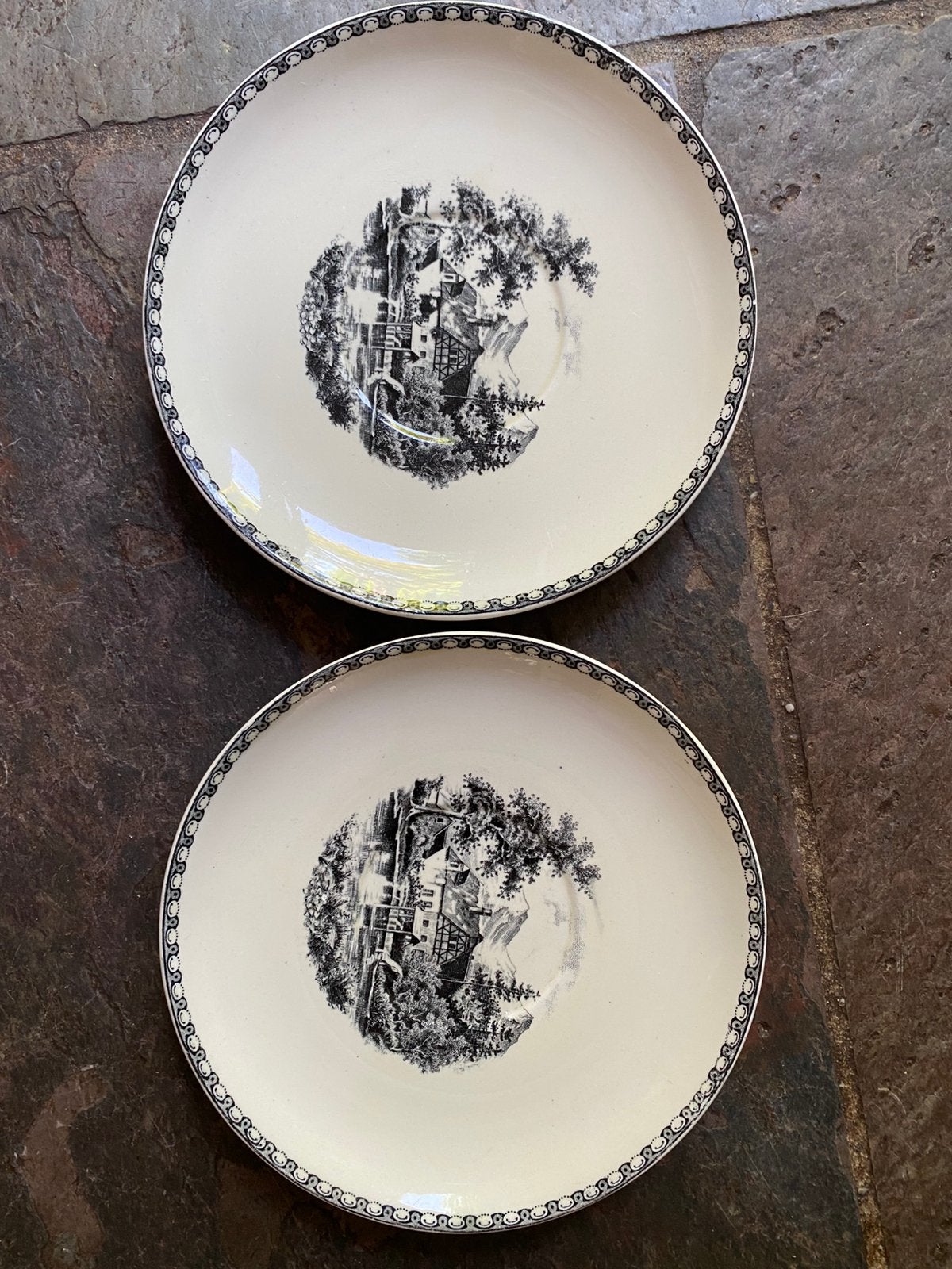 Mini bordjes / schoteltjes, Ophalen