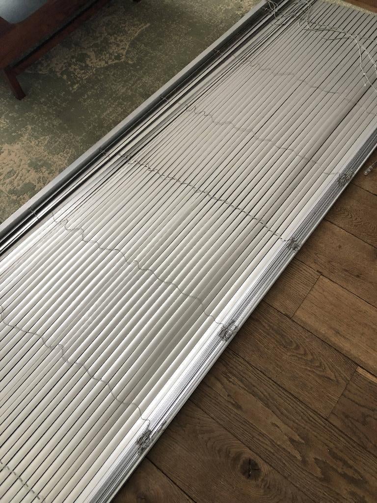 ALUMINIUM JALOEZIE 25MM ZILVER 220x175, Ophalen, Gebruikt, 200 cm of meer, Grijs