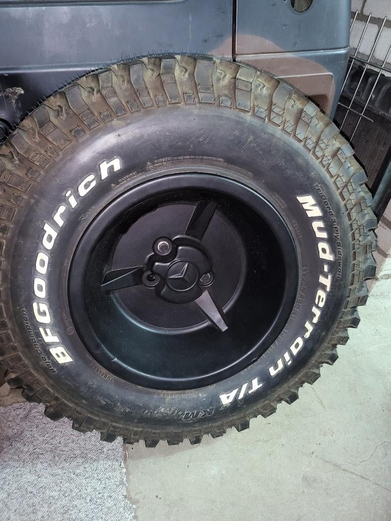 Mercedes G klasse reservewiel cover., Ophalen