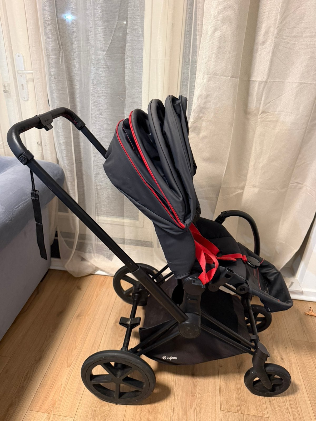Cybex Scuderia Ferrari Edition Stroller, Ophalen, Gebruikt