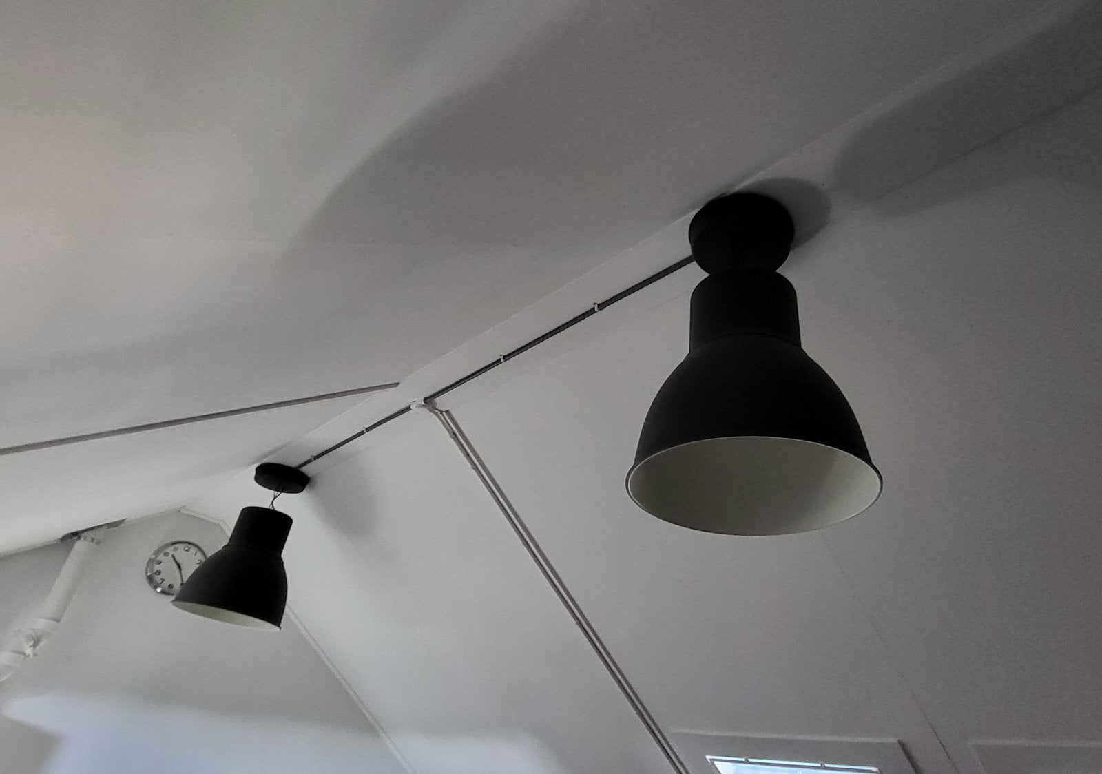 Ikea Hektar lamp 2x // 30,-, Ophalen of Verzenden