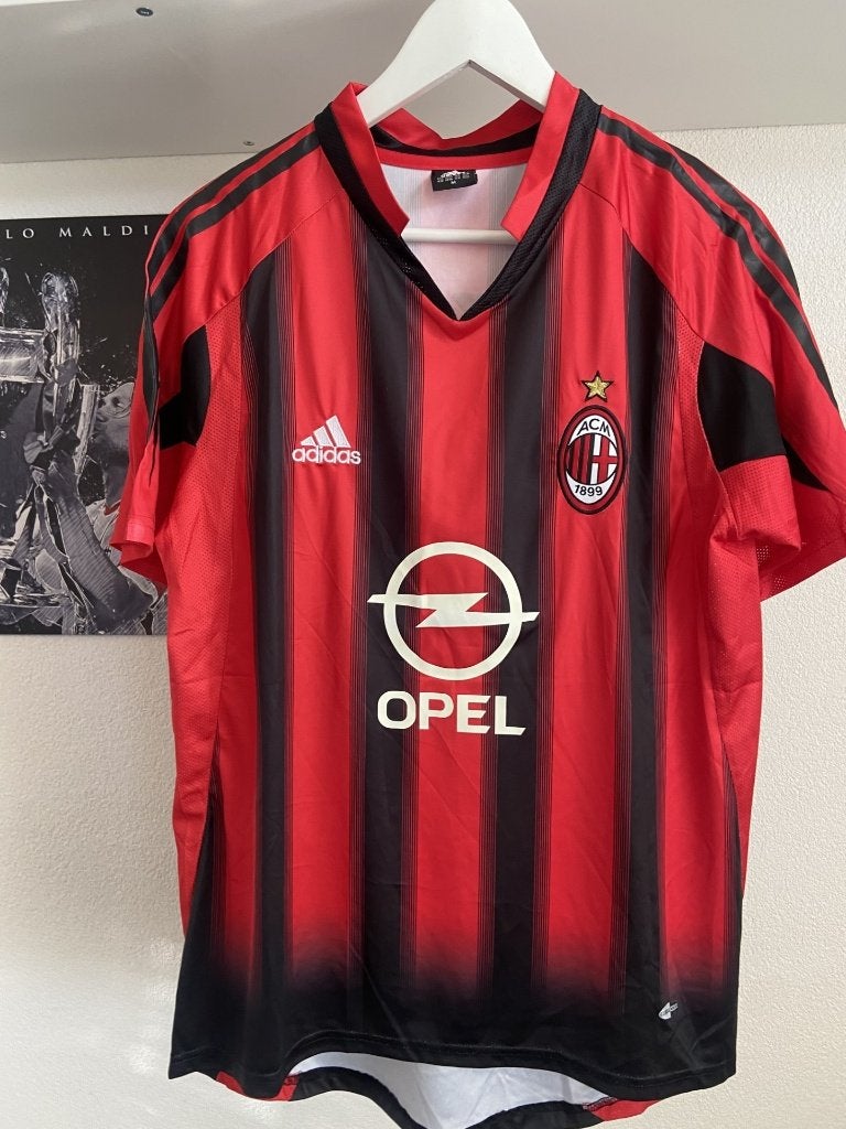 #RS020 Retroshirt Hernan Crespo (AC Milan) te koop! Maat M, Maat M, Verzenden, Nieuw, Shirt