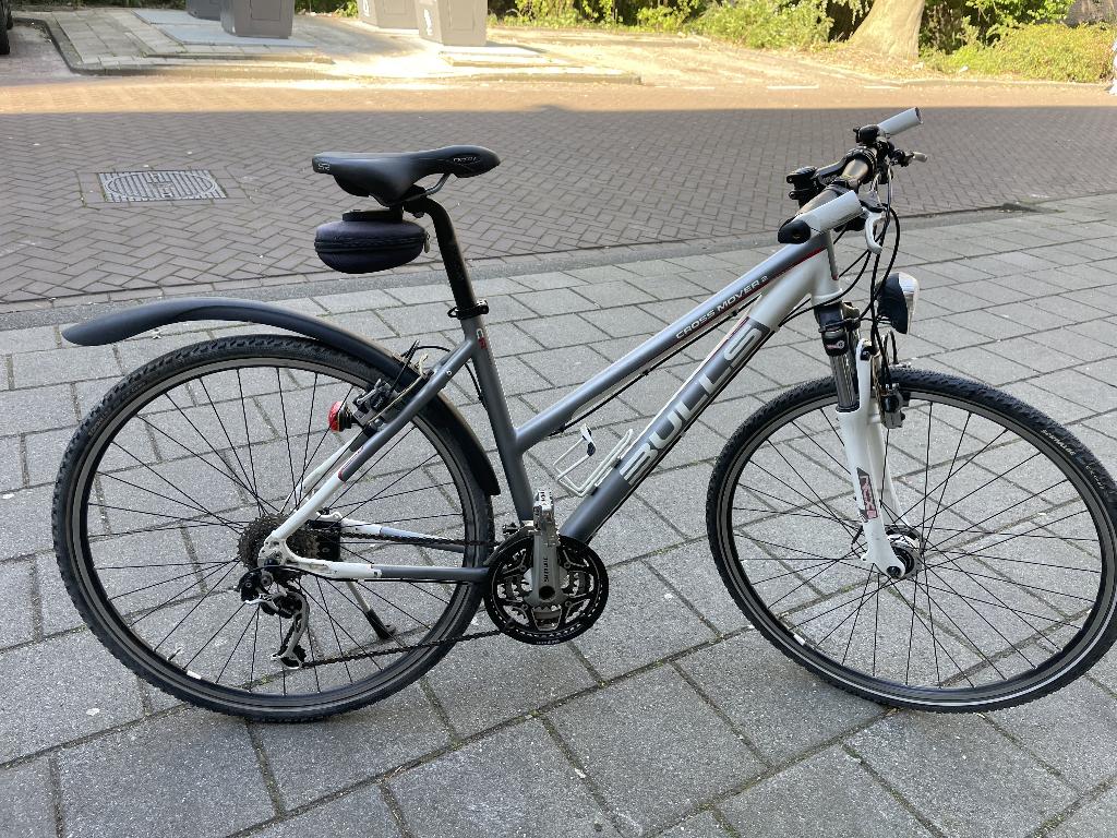 Bulls cross mover 2 fiets/stadsfiets, 28 inch, Gebruikt, Velgrem, Meer dan 20 versnellingen