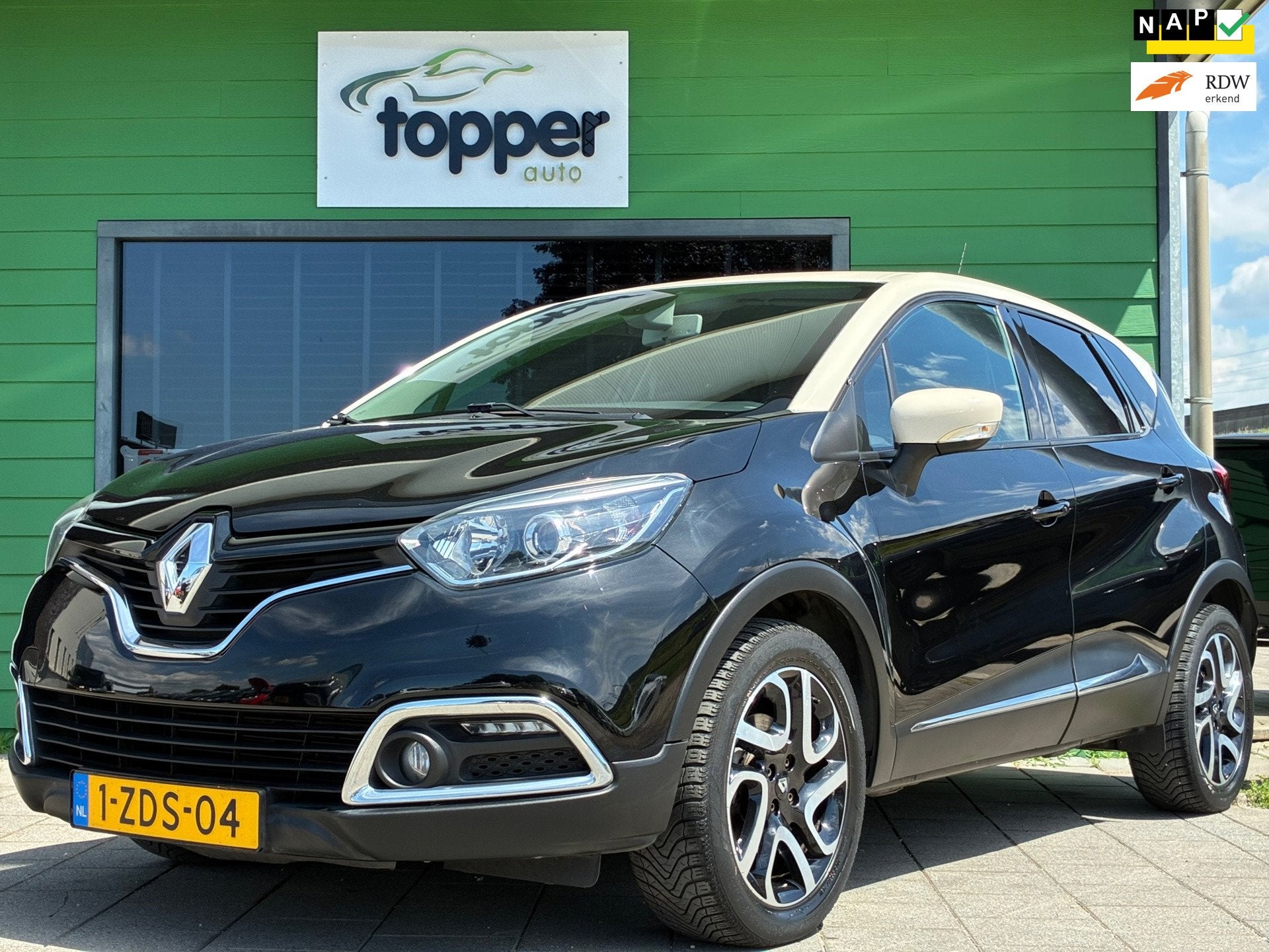 Renault Captur 1.2 TCe Dynamique|1e Eigenaar|Automaat|Naviga, Auto's, Renault, Euro 5, 4 cilinders, Zwart, Origineel Nederlands