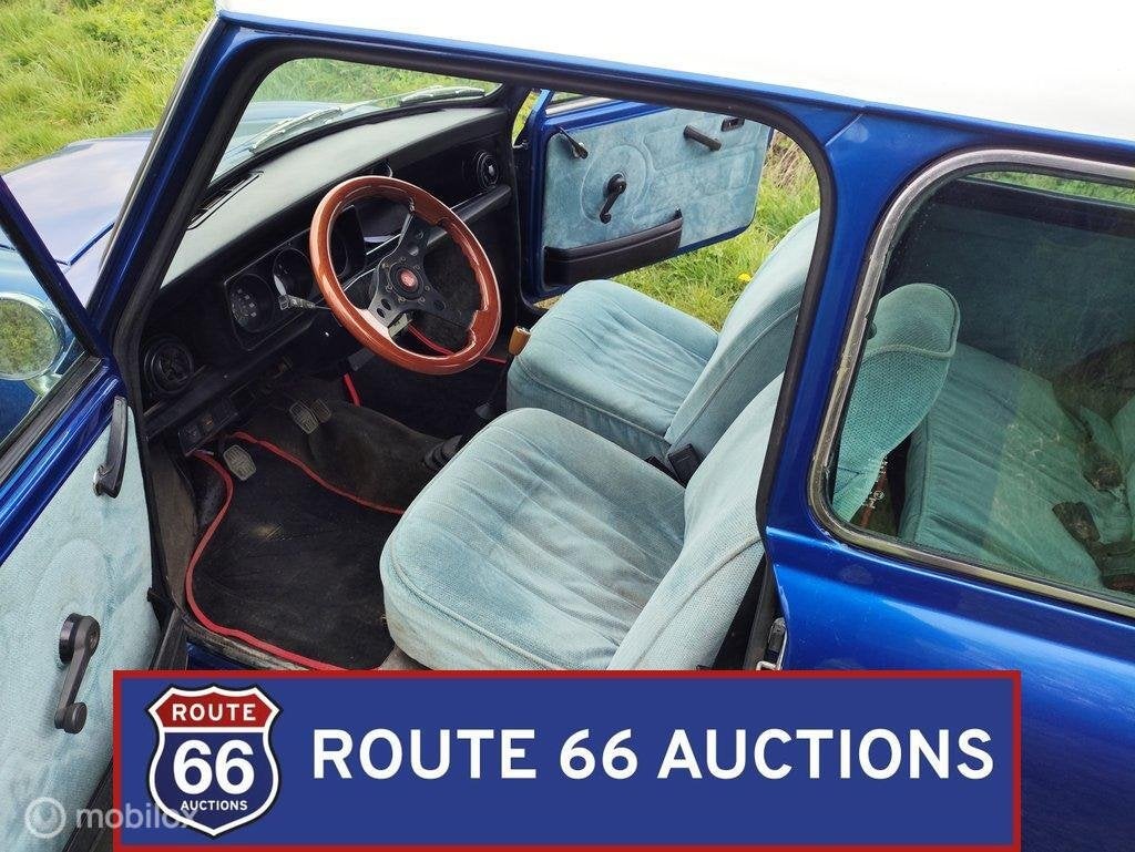 Austin Mini 1000 | 1983 | Route 66 Auctions, Auto's, Austin, Overige carrosserieën, Zwart, Bedrijf