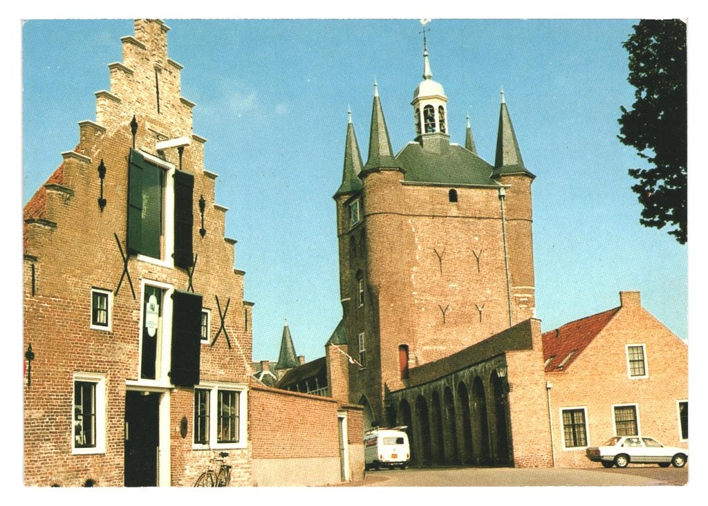 40928 Zierikzee Zeeland nette oude kaart Onbeschreven, Ophalen of Verzenden, 1960 tot 1980, Ongelopen, Zeeland