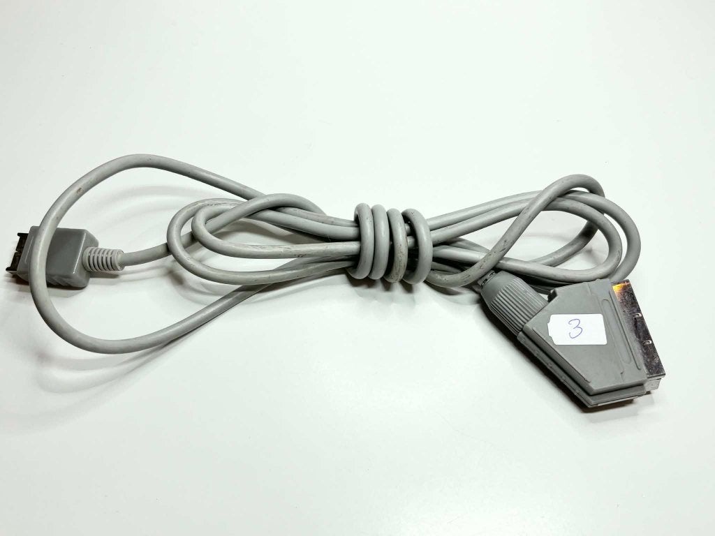 Scart AV kabel voor Sony PlayStation 1, Ophalen of Verzenden, Gebruikt, Voeding, Oplader of Kabel, PlayStation 2