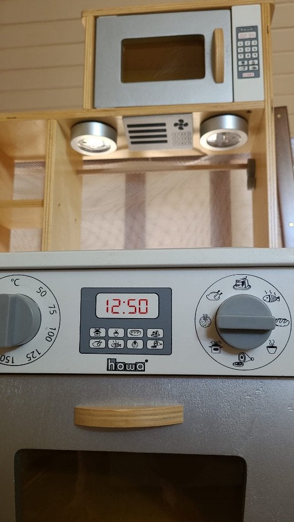Howa kinderkeuken met heel veel accesoires, Ophalen, Zo goed als nieuw, Hout, Speelkeuken