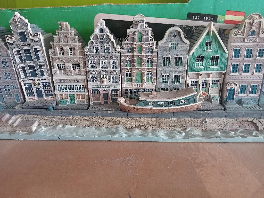 Stenen huisjes grachten, Ophalen of Verzenden