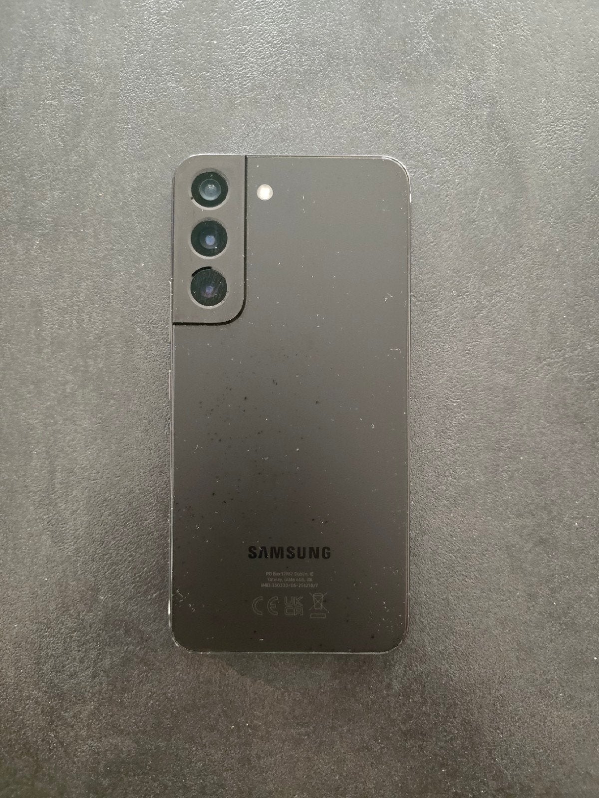 Samsung Galaxy S22 128GB met Magsafe hoesje, Gebruikt, Zwart, Touchscreen, Ophalen of Verzenden
