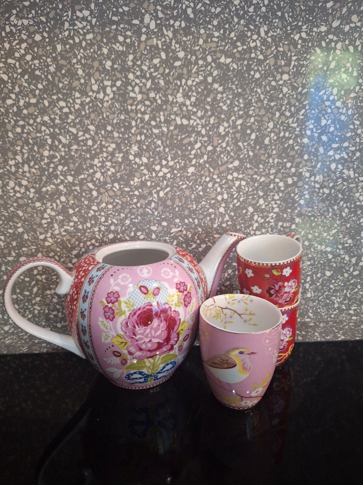 Pip servies theepot etc, Ophalen of Verzenden, Porselein, Overige stijlen, Overige typen