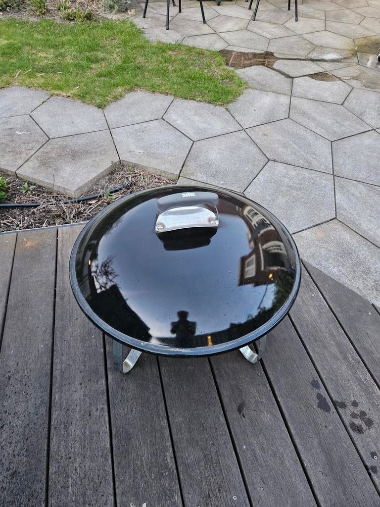 Weber vuurschaal vuurkorf hout, Tuin en Terras, Vuurschalen, Ophalen of Verzenden, Gebruikt