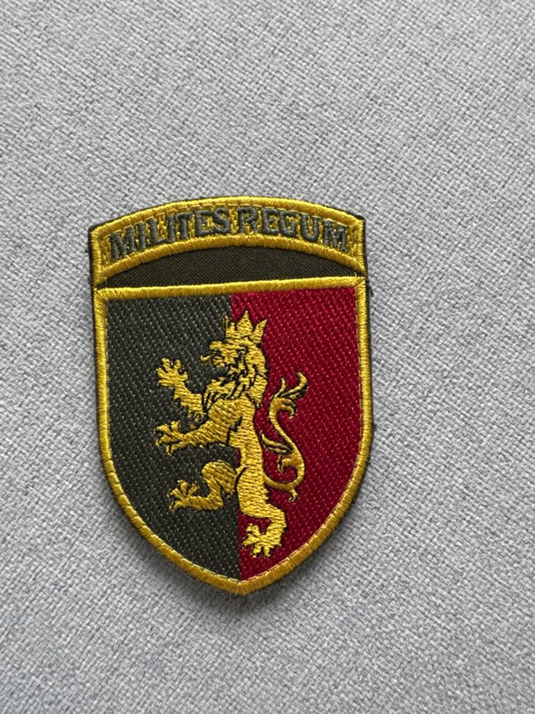 Oekraïense Brigade Patch - Milites Regum, Ophalen of Verzenden, Zo goed als nieuw