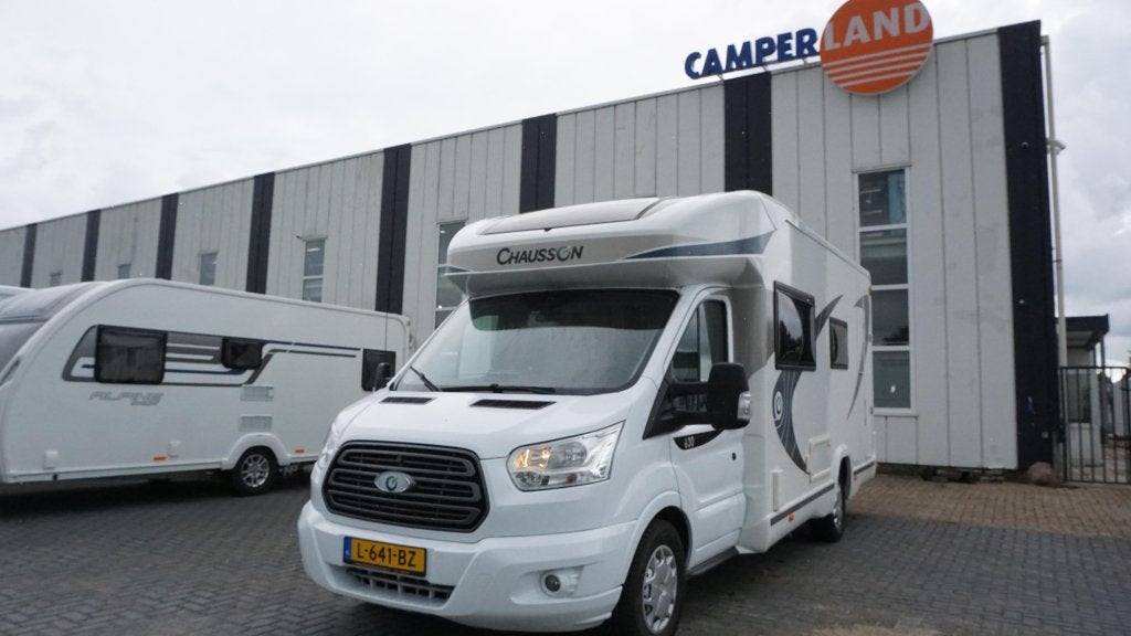Chausson Flash 630 Electr. enkele bedden, Caravans en Kamperen, Campers, Koelkast, Chemisch toilet, Ringverwarming, Tot en met 2