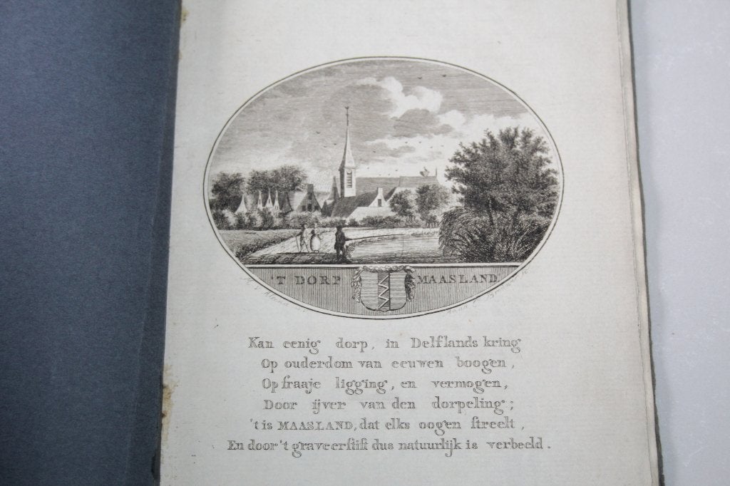 Beschrijving en afbeelding Maasland (uit L. van Ollefen), Ophalen of Verzenden