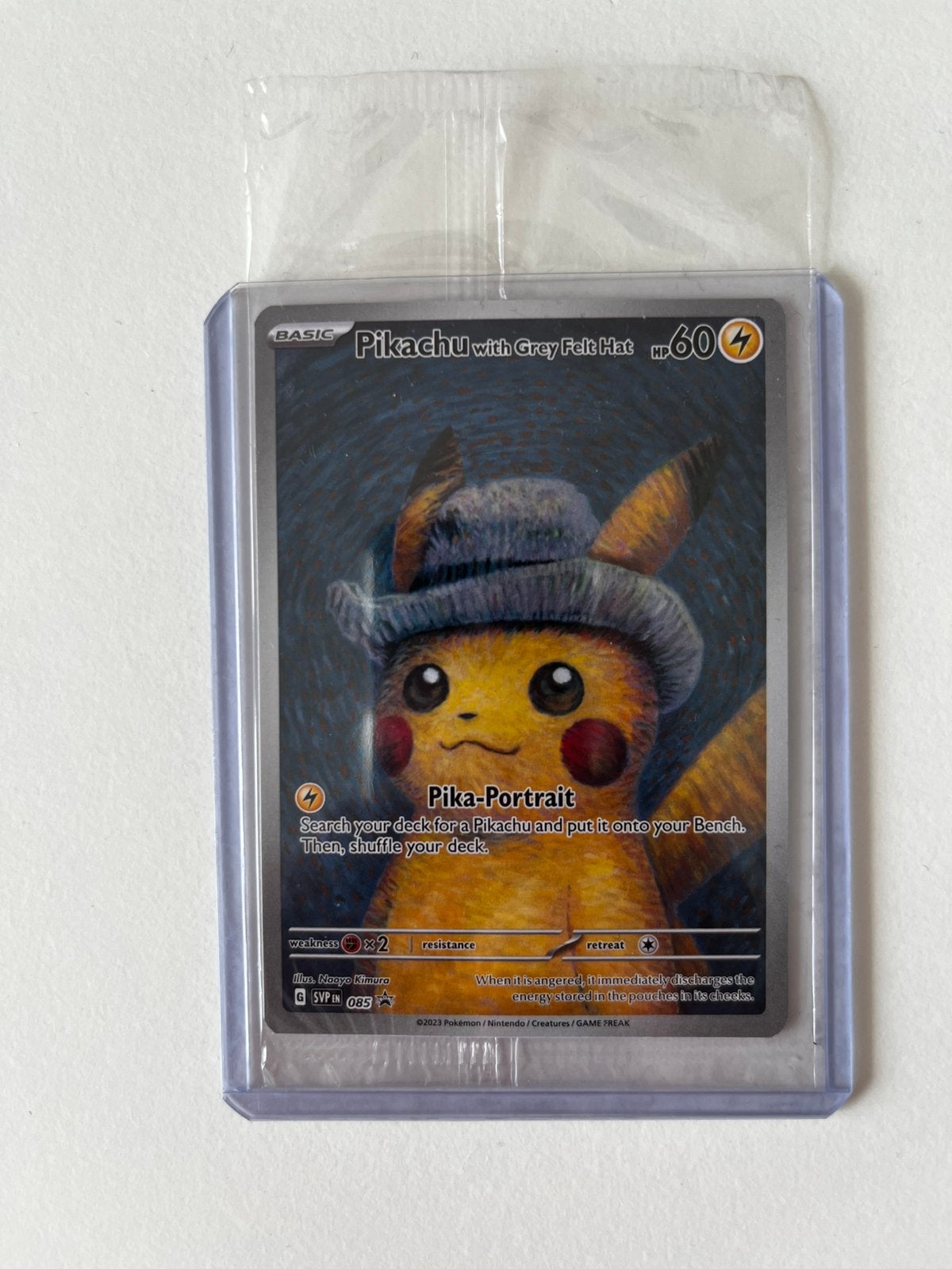 Pikachu Van Gogh card, sealed, Ophalen, Nieuw