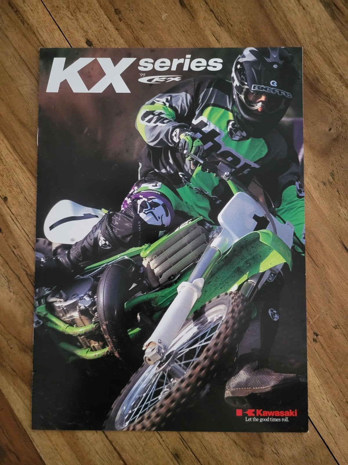 Kawasaki KX series folder, Ophalen of Verzenden, Zo goed als nieuw, Folder