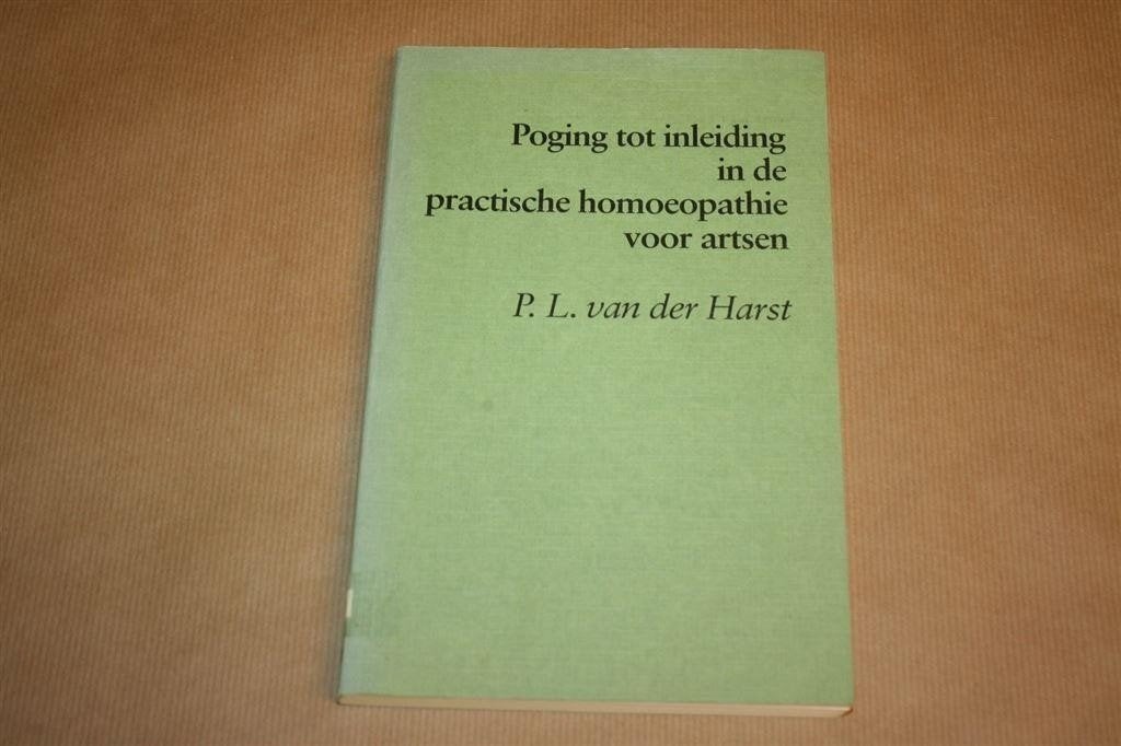 Practische Homoeopathie voor Artsen — Van der Harst 1935, Boeken, Ophalen of Verzenden, Gelezen, Overige onderwerpen, Achtergrond en Informatie