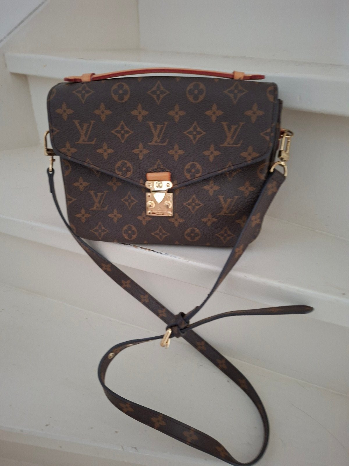 Louis Vuitton look a like bag, Sieraden, Tassen en Uiterlijk, Ophalen of Verzenden, Nieuw, Bruin, Overige merken