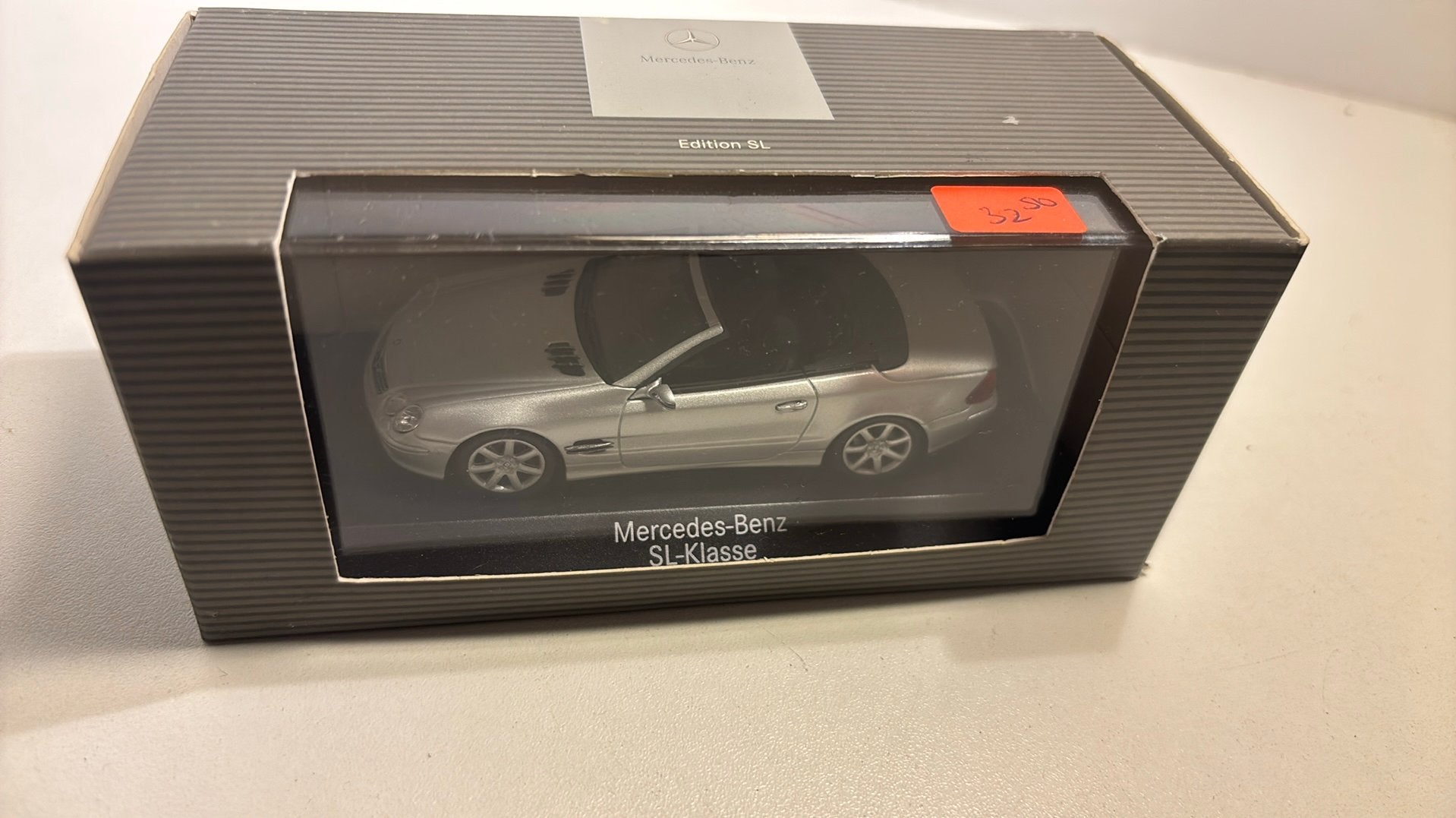 Mercedes benz sl klasse grey minichamps 1.43, Auto, Ophalen of Verzenden, MiniChamps, A