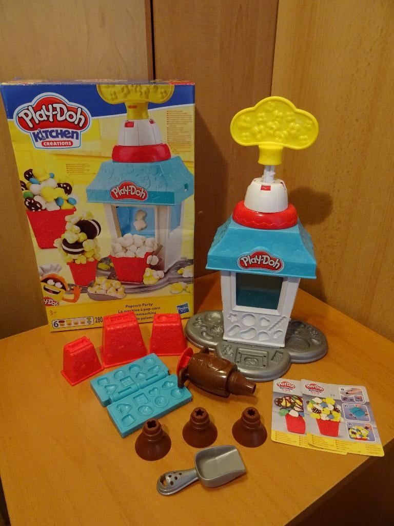 Play Doh popcorn party, Ophalen of Verzenden, Zo goed als nieuw, Knutselen