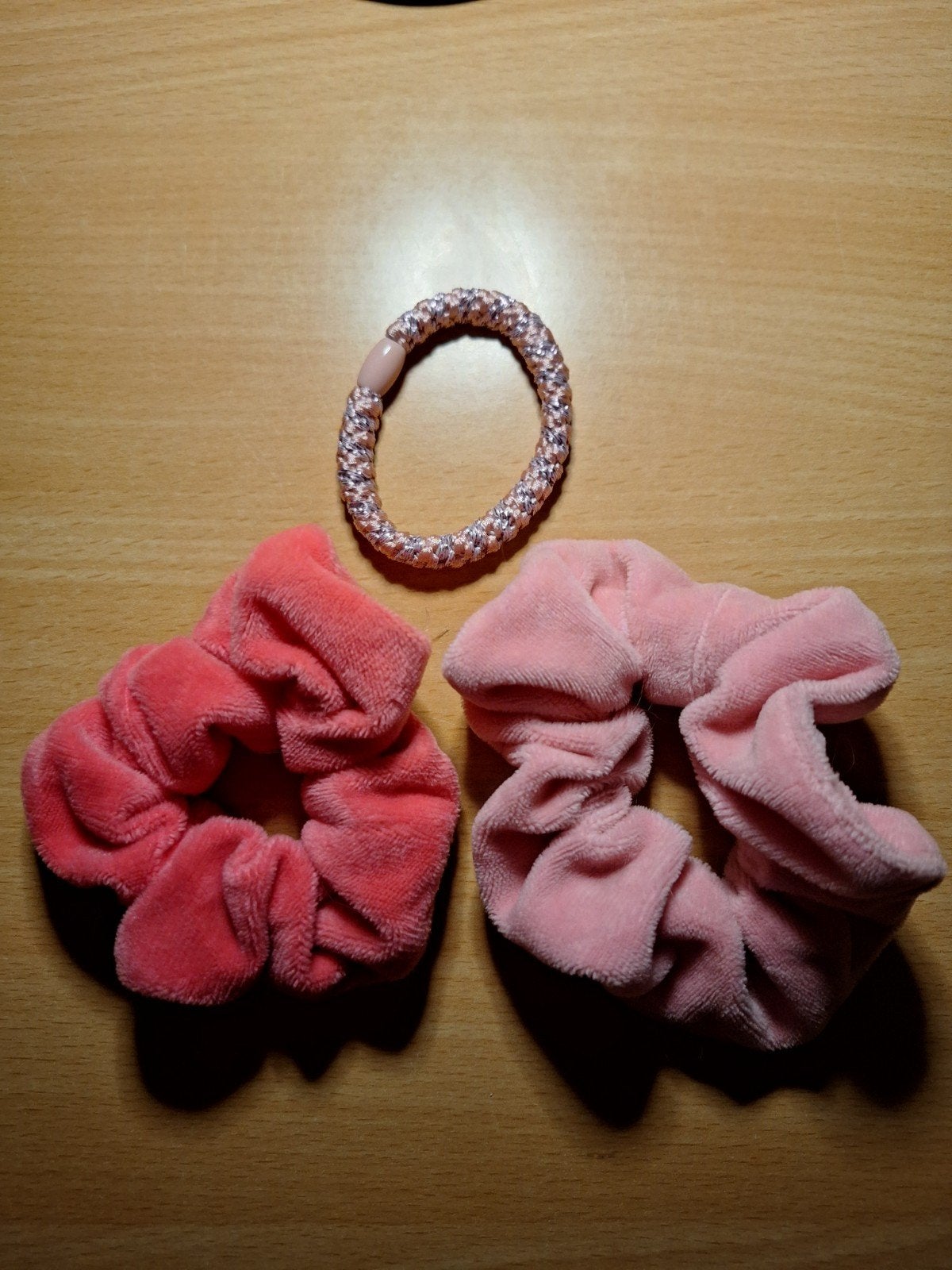 Schattige roze haarelastiekjes, Ophalen, Nieuw, Haarspeld