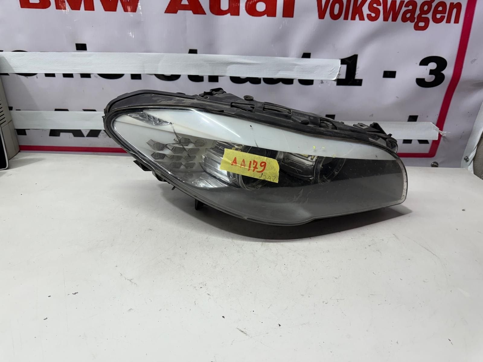 BMW 5 F10 F11 Koplamp, Gebruikt, -, -, Ophalen of Verzenden