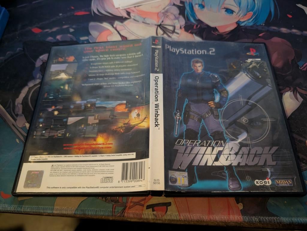 Operation Winback - PlayStation 2 (PS2), Avontuur en Actie, Gebruikt, 1 speler, Ophalen of Verzenden