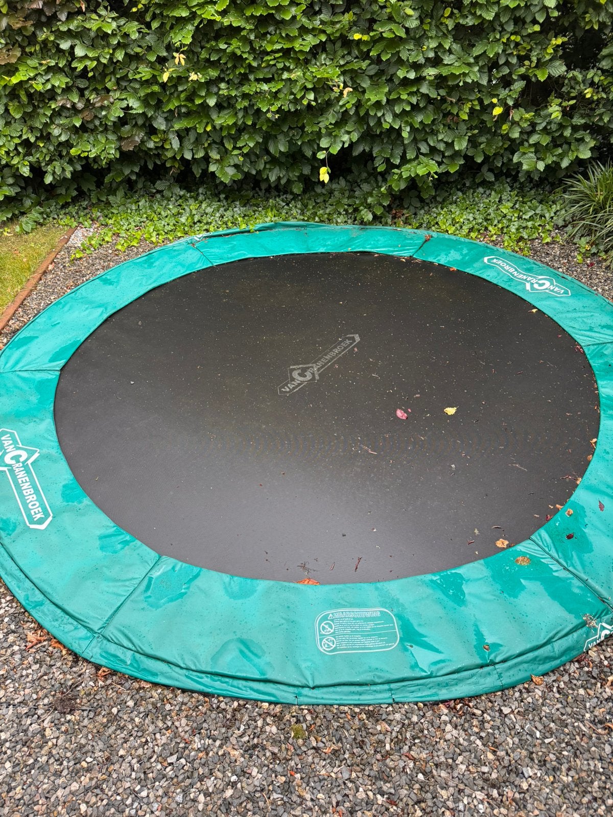 Trampoline 3 meter doorsnede ingegraven, Ophalen, Gebruikt