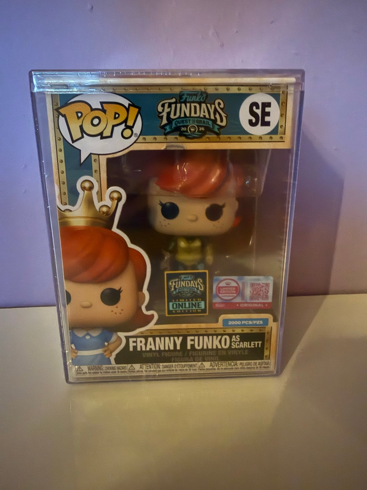 Funko Pop! Franny Funko as Scarlett - Limited Edition, Ophalen of Verzenden, Nieuw