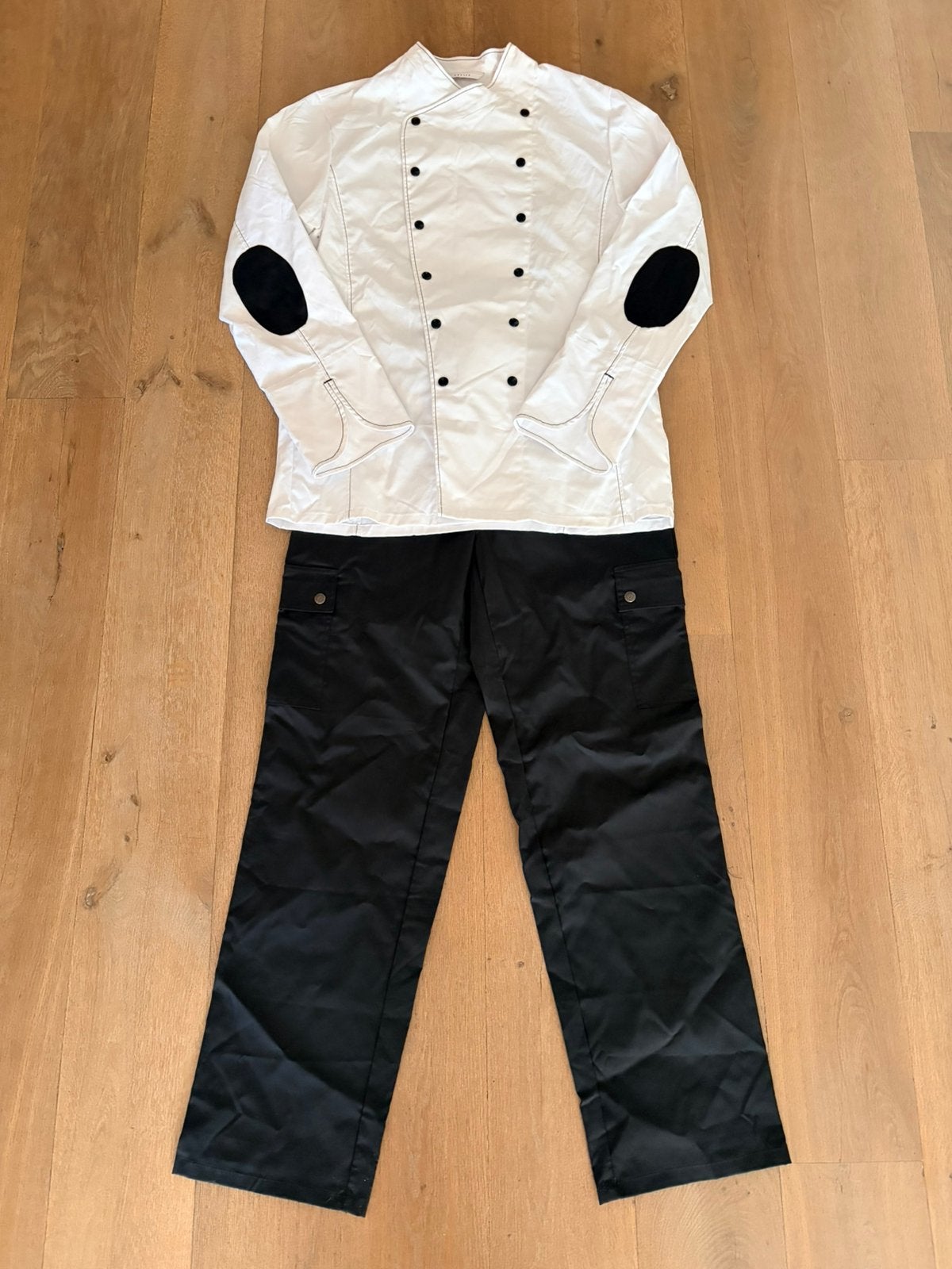 Greiff koksbuis wit & broek zwart heren maat XL (54) NIEUW!!, Ophalen of Verzenden, Nieuw