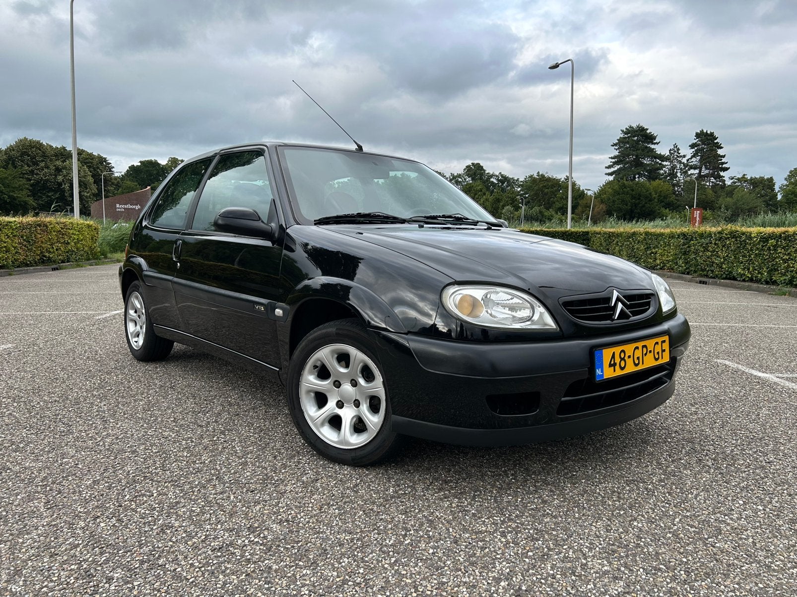 Citroën Saxo 1.6i VTS | 2001 | 98 pk, Auto's, Citroën, Voorwielaandrijving, 4 cilinders, Saxo, Zwart