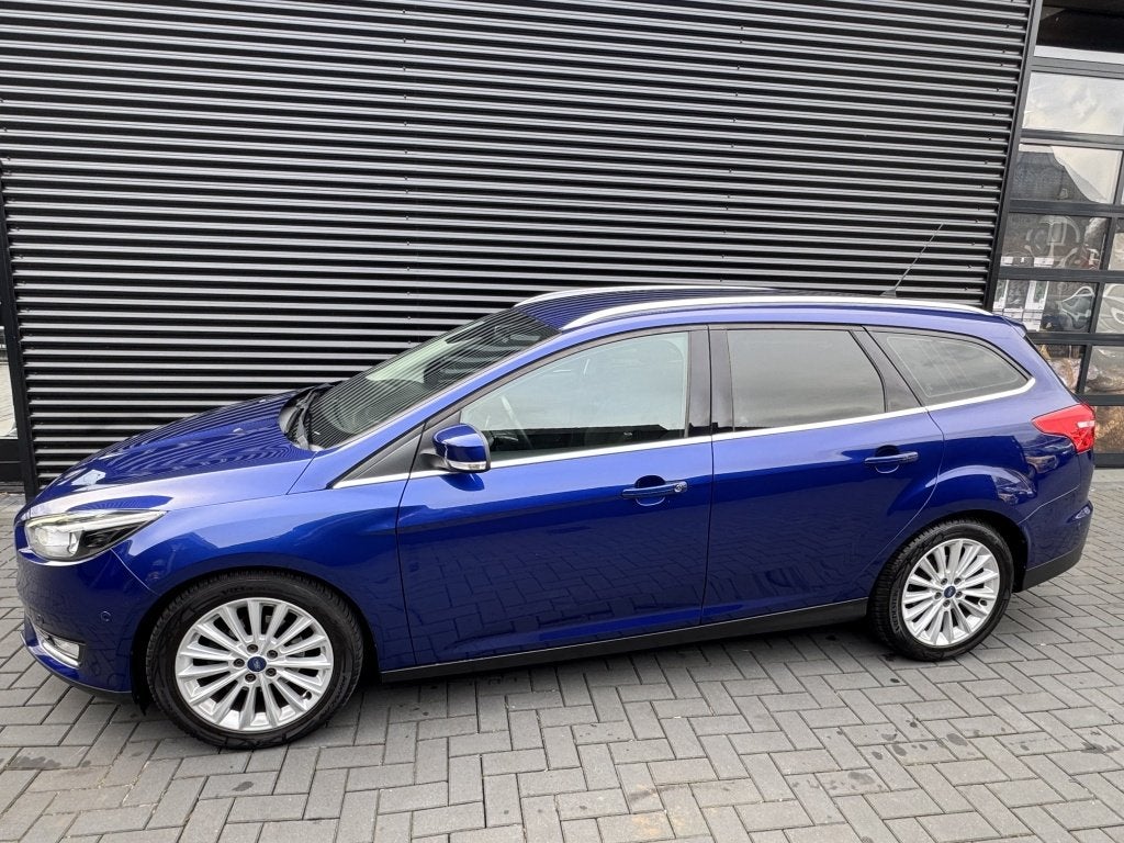 Ford FOCUS Wagon 1.0 First Edition| 2015| NAVI| CLIMA| CRUIS, Auto's, Gebruikt, Euro 6, Blauw, Origineel Nederlands
