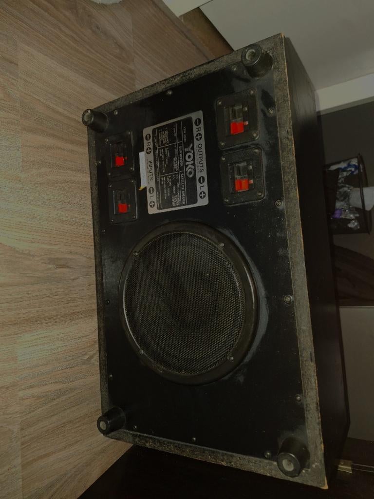 Yoko YSW-2000, Overige merken, Gebruikt, Subwoofer, Ophalen of Verzenden