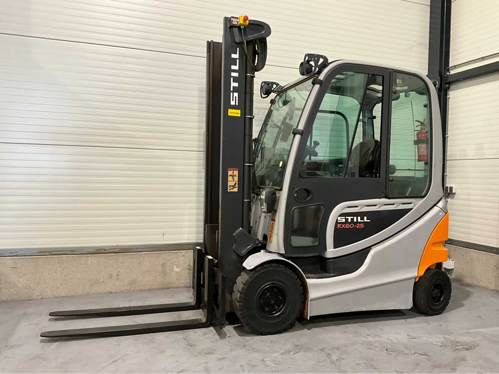 2017 Still RX 60-25 2500KG Vorkheftruck 2856UUR !, Elektrisch, Heftruck, Still